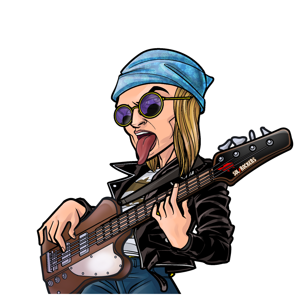 SolRockers NFT Bass Player